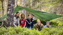 Speidere på overnattingstur Speidere på overnattingstur