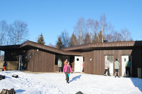 Sanitæranlegget på Nordtangen. Sanitæranlegget på Nordtangen.