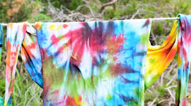 Illustrasjonsbilde av batikk. Illustrasjonsbilde av batikk.