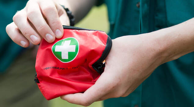 Illustrasjonsbilde. Førstehjelpssett. Illustrasjonsbilde. Førstehjelpssett.