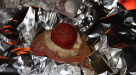 Eple i folie. Eple i folie.