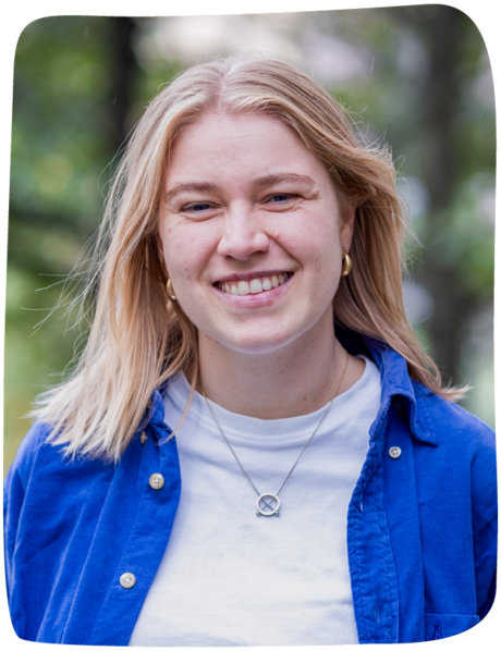 Portrettbilde av ansatt Emma prosjektleder for mangfold og inkludering. Portrettbilde av ansatt Emma prosjektleder for mangfold og inkludering.