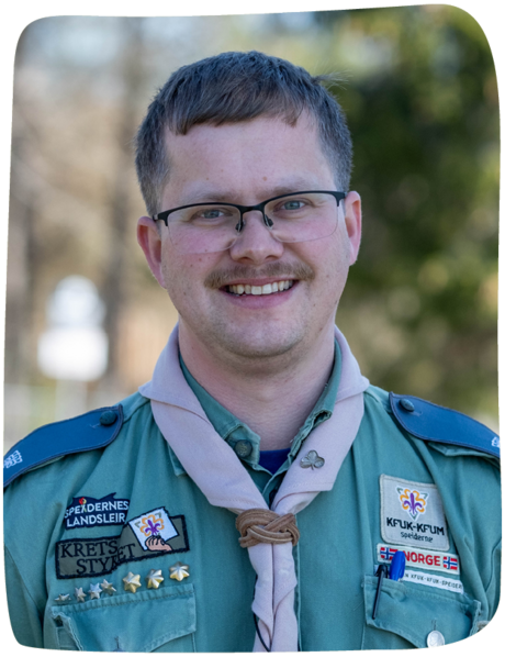 Fotograf: Deborah Ognøy. Vegard Ovland, landsstyremedlem 2025-2027.