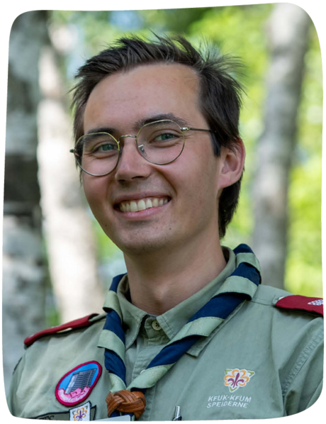 Fotograf: Deborah Ognøy. Styremedlem i Landsstyret 2025-2027, Matias.