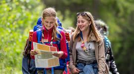 Speidere på tur. Speidere på tur.